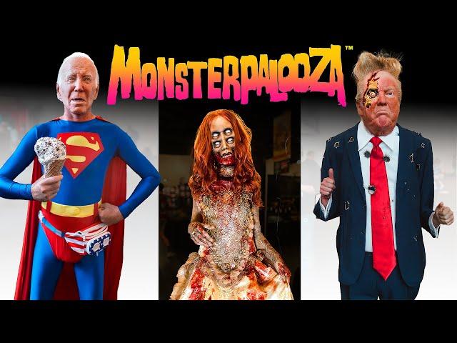 Monsterpalooza 2024 - Cosplay Music Video - LA Horror Convention - Scary Costume ideas