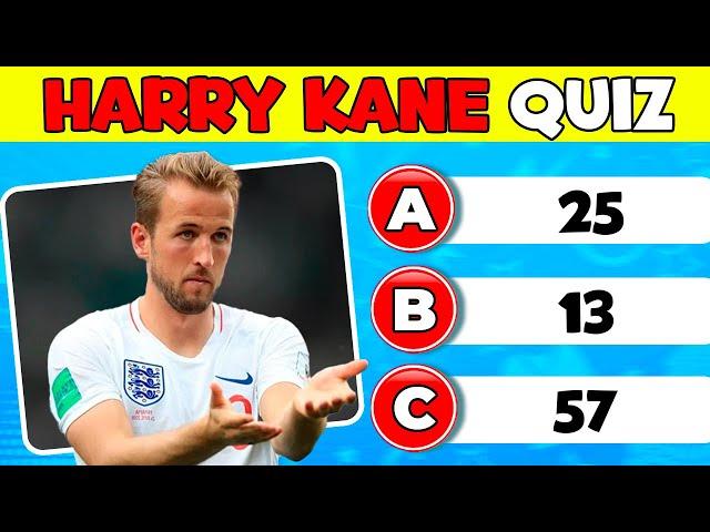 Harry Kane Quiz: Questions about Harry Kane