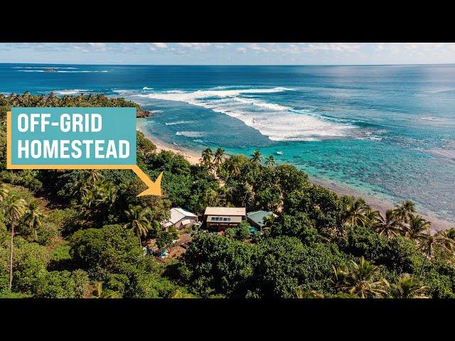 Incredible Self-Reliant Living on a Remote Island (full tour)