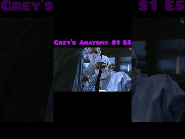 Grey's Anatomy S1 E5 Part-6 #greysanatomy #movieexplanation #seriesbreakdown #storyanalysis #shorts