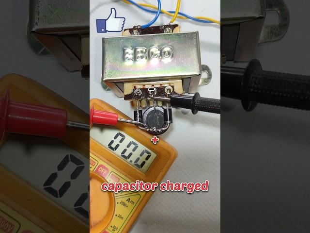 How to make 12 0 12 to 12v dc power supply #shorts #ytshorts #shortsfeed