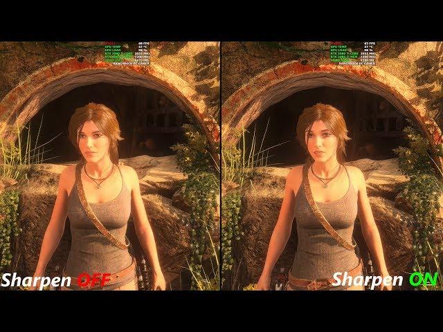 NVIDIA Image Sharpening Test 4K | RTX 2080 Ti | i9 9900K 5GHz
