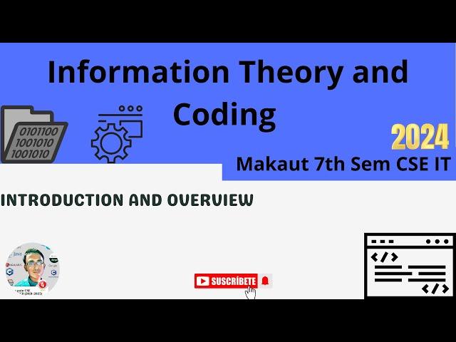 Information Theory and Coding SEM 7▶️Makaut CSE/IT #makaut #exam #information #coding #job #2024