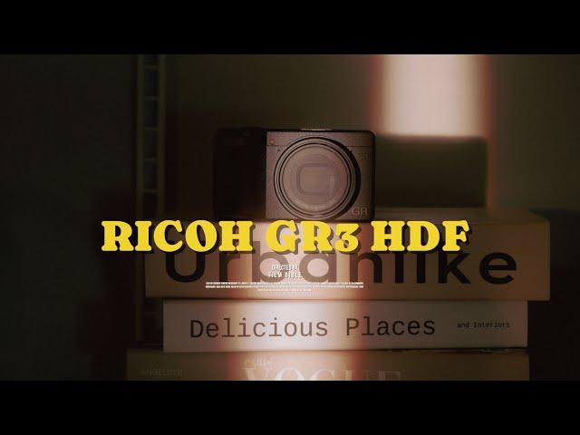 리코 GR3 HDF 에디션 리뷰ㅣ이번 HDF 필터 미쳤다ㅣ안그래도 감성적인데 HDF 덕분에 더 시네마틱한 느낌의 사진