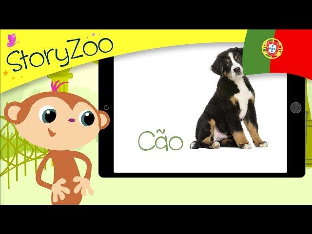 Farm animals • Childrens First Words • Portuguese