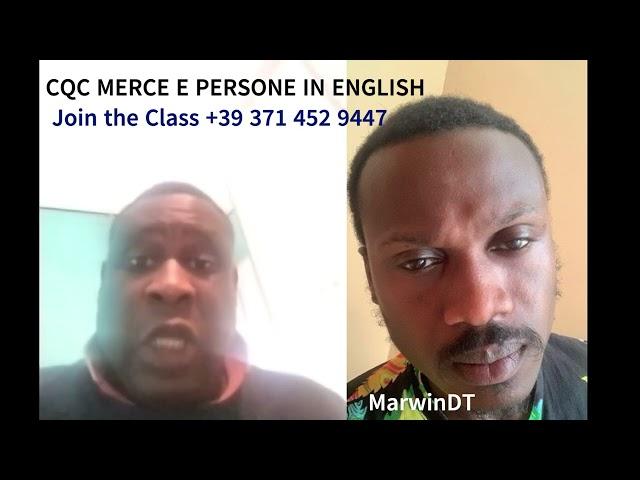 MarwinDT Student Lawrence Eichie of CQC MERCE IN ENGLISH TESTIMONY