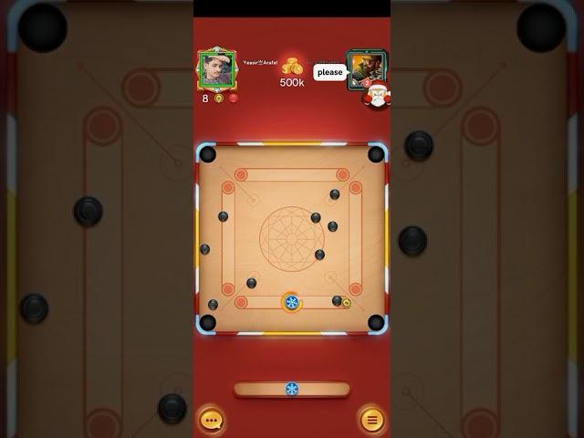 Aim Carrom Indirect  #carrompool #shorts #youtubeshorts #viral #carromboard #miniclip