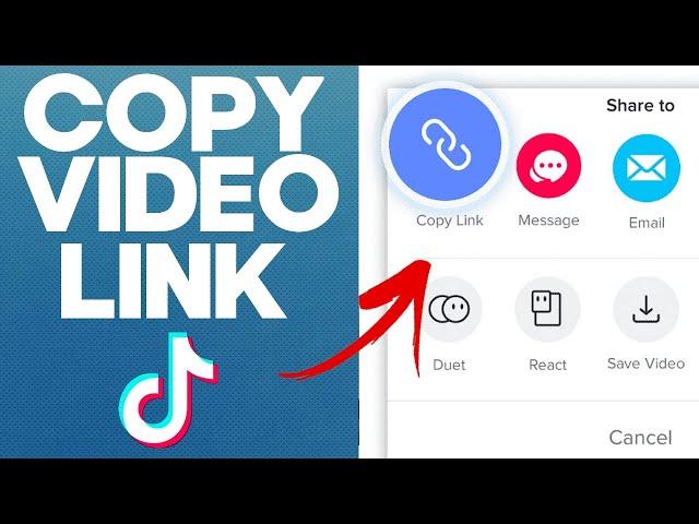 How to Copy TikTok Video Link! (2022)