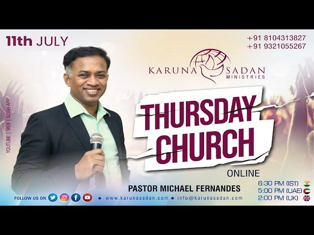 20240711 | KSM | Understanding the Mystery of Thanksgiving | LIVE | Pastor Michael Fernandes