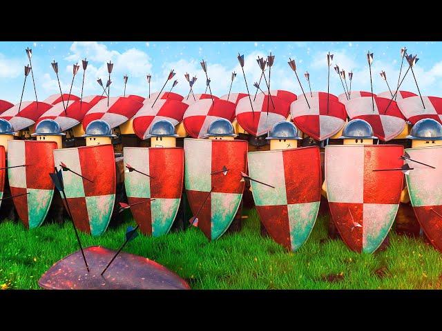 Commanding an Invincible Shield Wall in the Medieval Ages