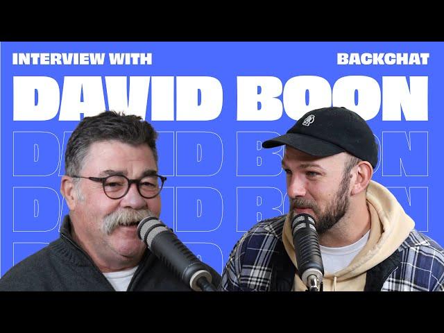 THE DAVID BOON STORY | Will Schofield & Dan Const | BackChat Sports Show