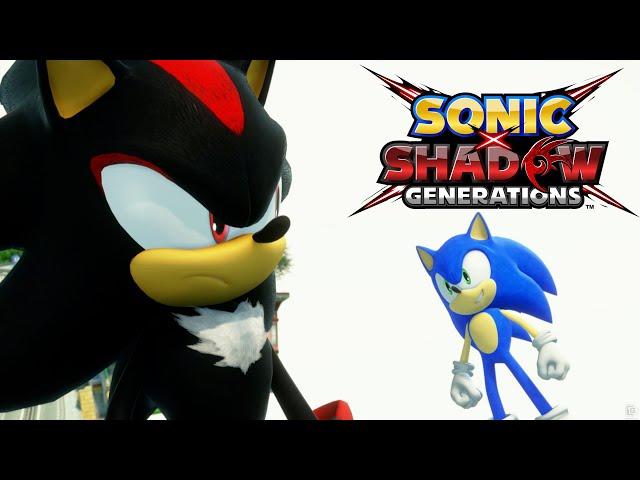 Sonic Vs Shadow New Cutscene | Sonic X Shadow Generations