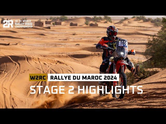 Stage 2 Highlights - Rallye du Maroc 2024 #W2RC