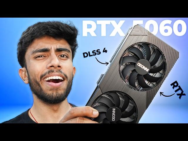 Inno3d RTX 5060! (NEW)  Hard Gaming Test - Budget Nvidia GPU For Indian User? RTX, DLSS4  