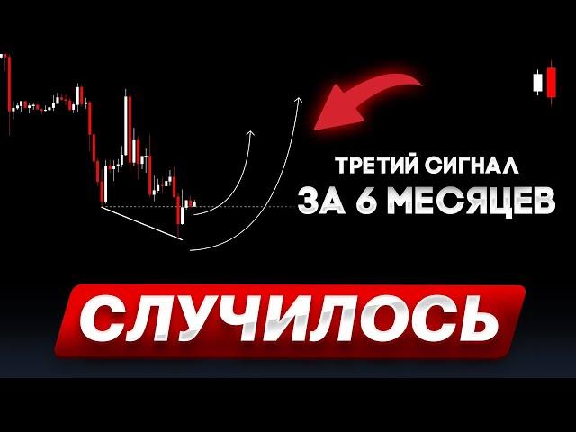 ️ БИТКОИН - бычий сигнал ОФОРМЛЕН! Только 3 раза за ПОЛГОДА!