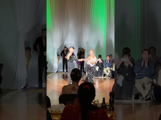 山本英美先生と藤井創太のChaChaCha #dance #社交ダンス #藤井創太 #dancer