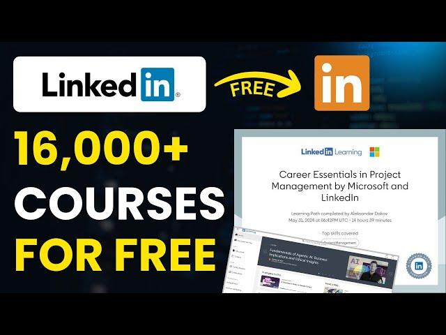 How to Get LinkedIn Premium Courses for FREE