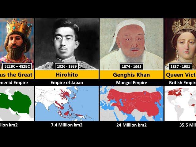 Largest Empires Ever Existed in History