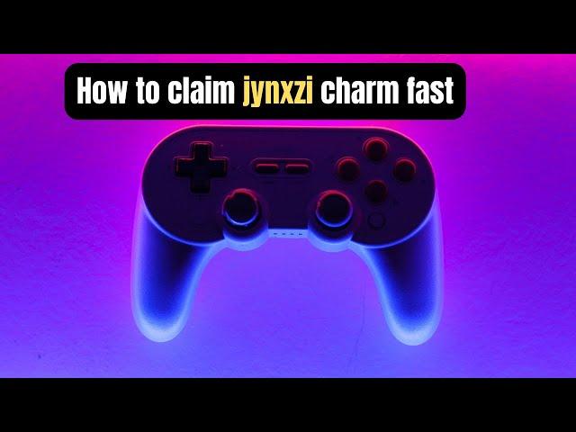 How to claim jynxzi charm after subscribing | How to claim jynxzi charm after subbing