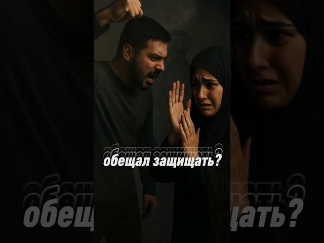 Если Пророк ﷺ не бил женщин — кто ты, чтобы это делать?#Ислам #ПророкМухаммад #Насилие