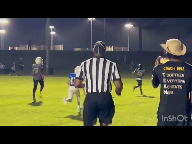 Pearl Pirates vs Brandon Cowboys 12u complete blowout 42-6!!