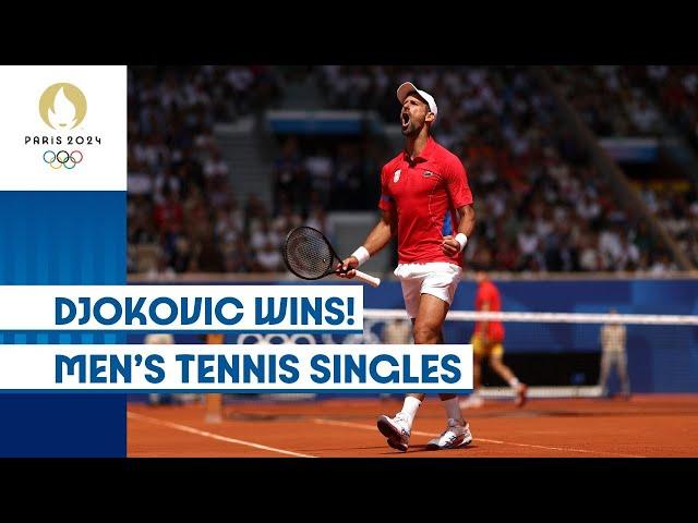 Djokovic Completes the Golden Slam! | Men's Tennis Singles Final | #Paris2024 Highlights