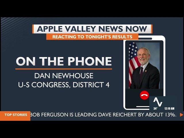 EXCLUSIVE: Dan Newhouse speaks about how he will work with Trump's administration