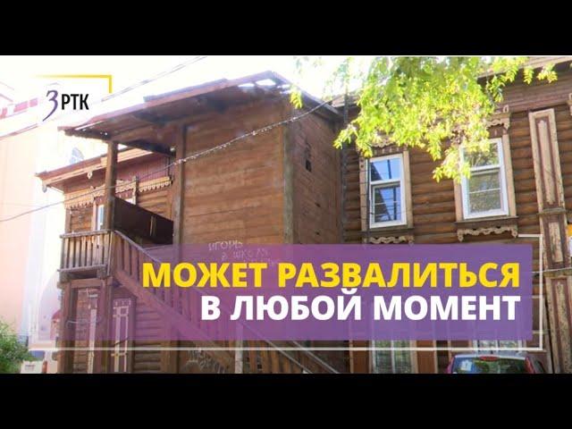 Объект культурного наследия в центре Читы может развалиться в любой момент