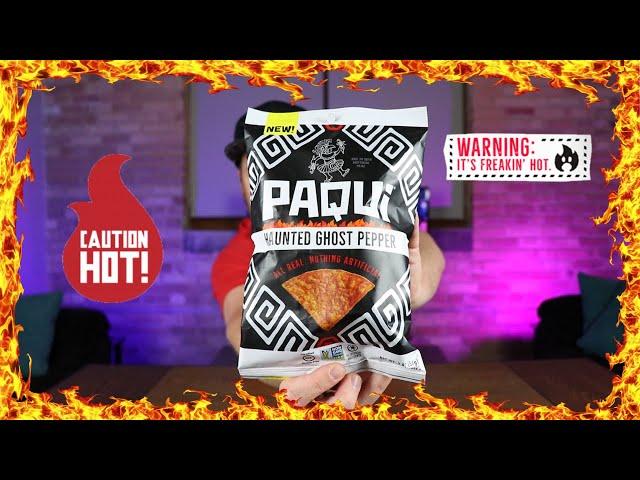 Haunted Ghost Pepper Paqui Chips Review - Can You Handle the Heat?