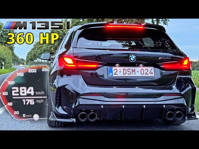 LOUD! 360HP BMW M135i F40 | 0-100 100-200 SOUND & POV Drive