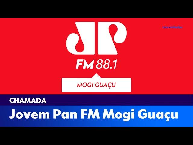Chamada de estreia da Jovem Pan FM Mogi Guaçu (2023)