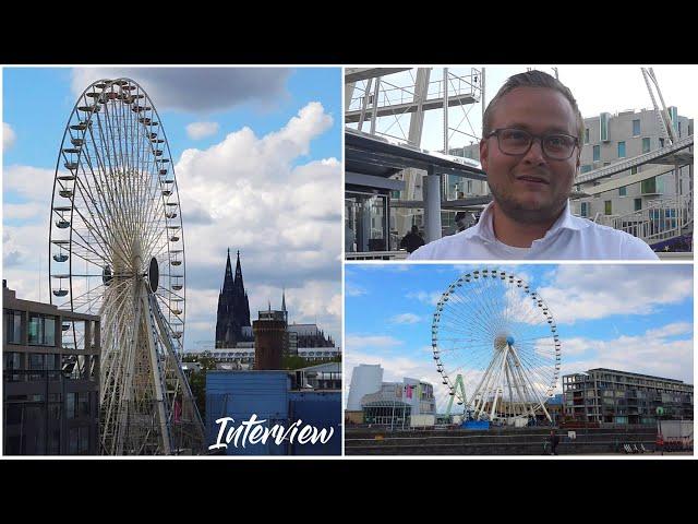 Interview - Köln bekommt ein Riesenrad, das EUROPA RAD mit seiner Gesamthöhe von 55 Metern