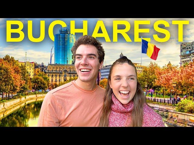 First Time in ROMANIA!  (not what we expected) - Bucharest Vlog