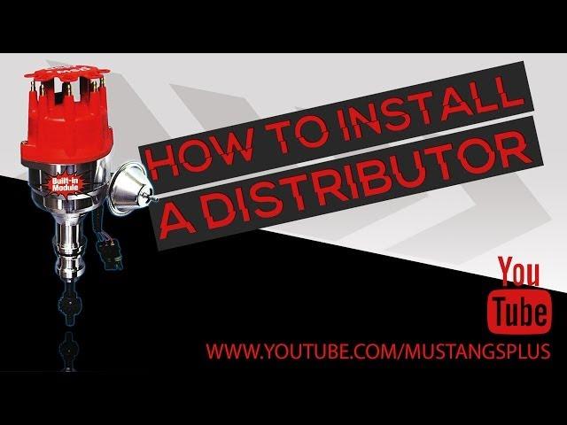 How To Install A Ford Mustang Distributor And Set Timing