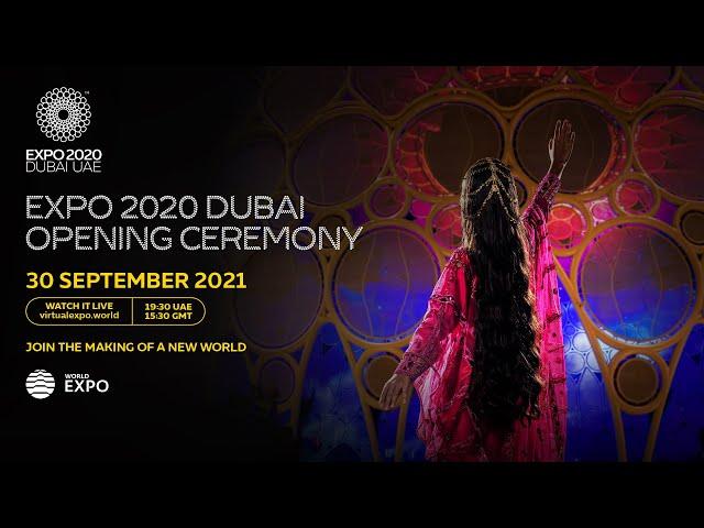 Expo 2020 Dubai | Opening Ceremony Live