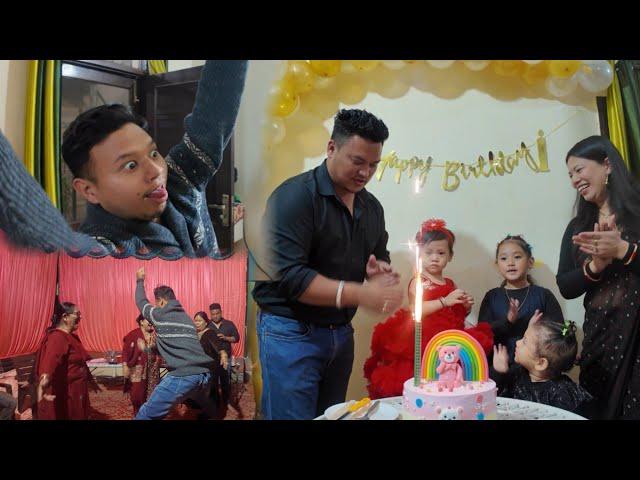 Birthday celebration  || Sagar ka dance dekh karr sb hasne lage || Varsha Thapa