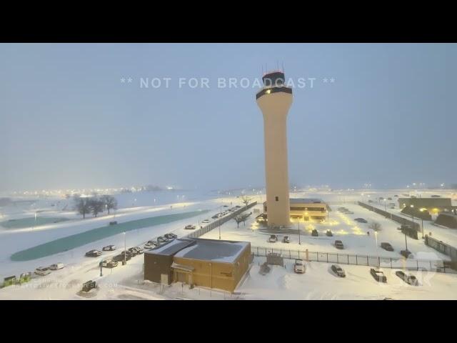 01-05-2025 Kansas City, MO - Kansas City International airport closed to blizzard conditions