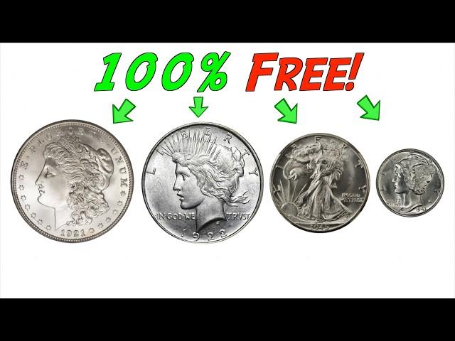 How to get 4 FREE Silver Coins This Week