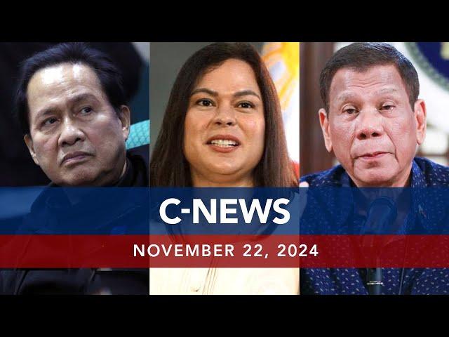 UNTV: C-NEWS | November 22, 2024