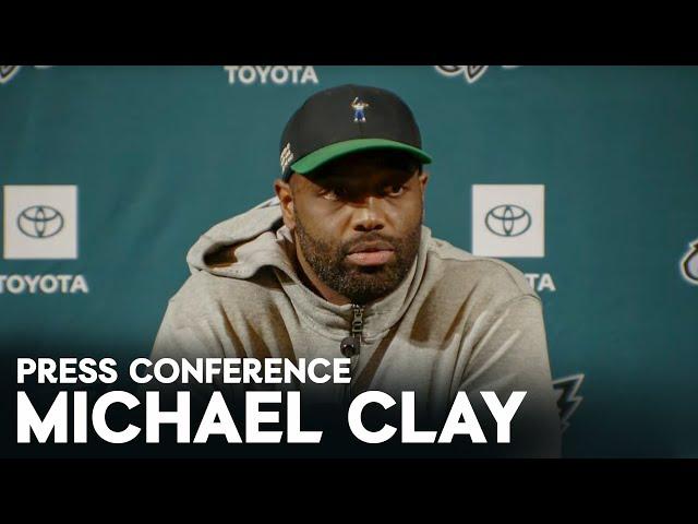 Eagles Press Conference: Michael Clay | May 9, 2024