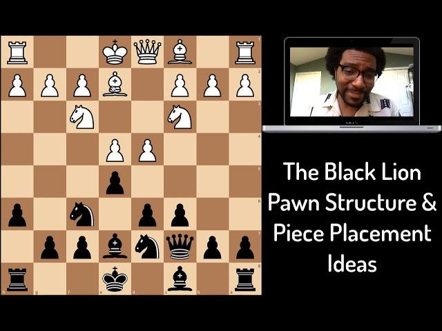 1. The Black Lion Opening's Pawn Structure and Pieces Placement Ideas