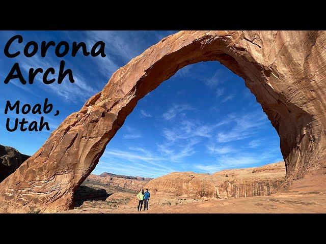 Corona Arch Trail (Moab, Utah): an amazing natural arch OUTSIDE the national parks!