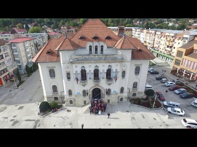 Campulung Muscel, Romania - imagini din drona