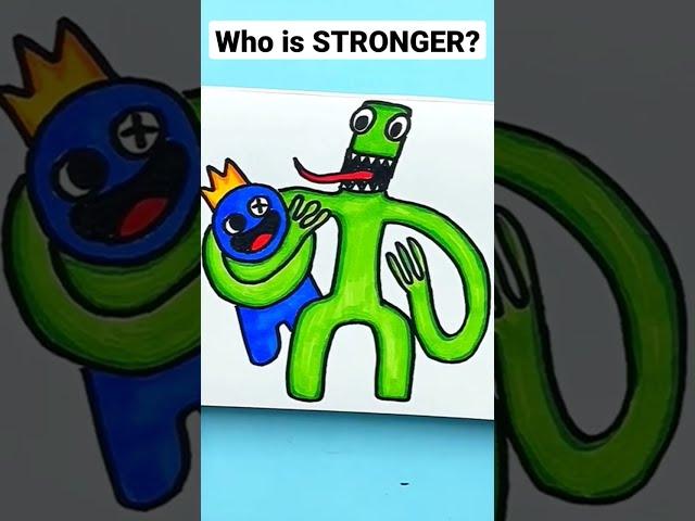 Blue vs Green | Rainbow Friends