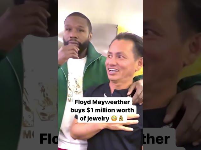 Floyd Mayweather Buys $1 Million Worth of Jewelry 