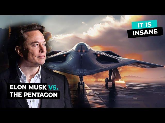 Elon Musk Unveils an UFO Fighter Jet That Defies the US Government