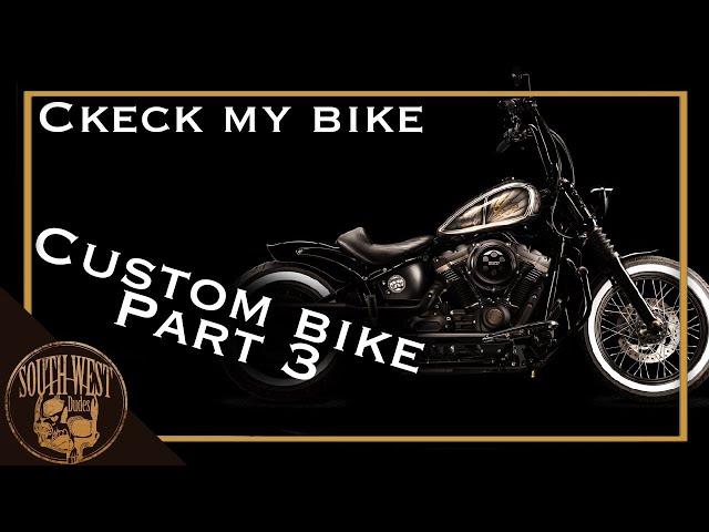 Check my bike // Custom Harley Davidson FXBB Street Bob