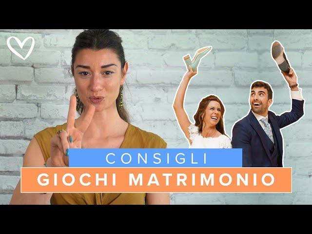 GIOCHI DIVERTENTI per gli invitati a un MATRIMONIO