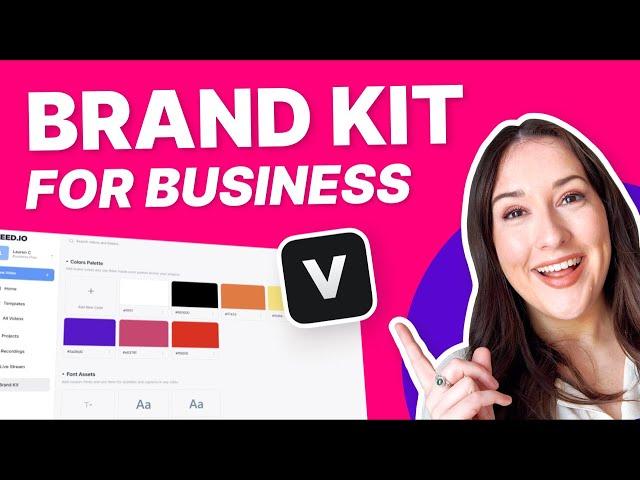 How to use Brand Kit for Business Using VEED