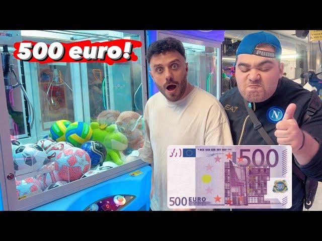 Abbiamo speso 500 euro alle macchinette!